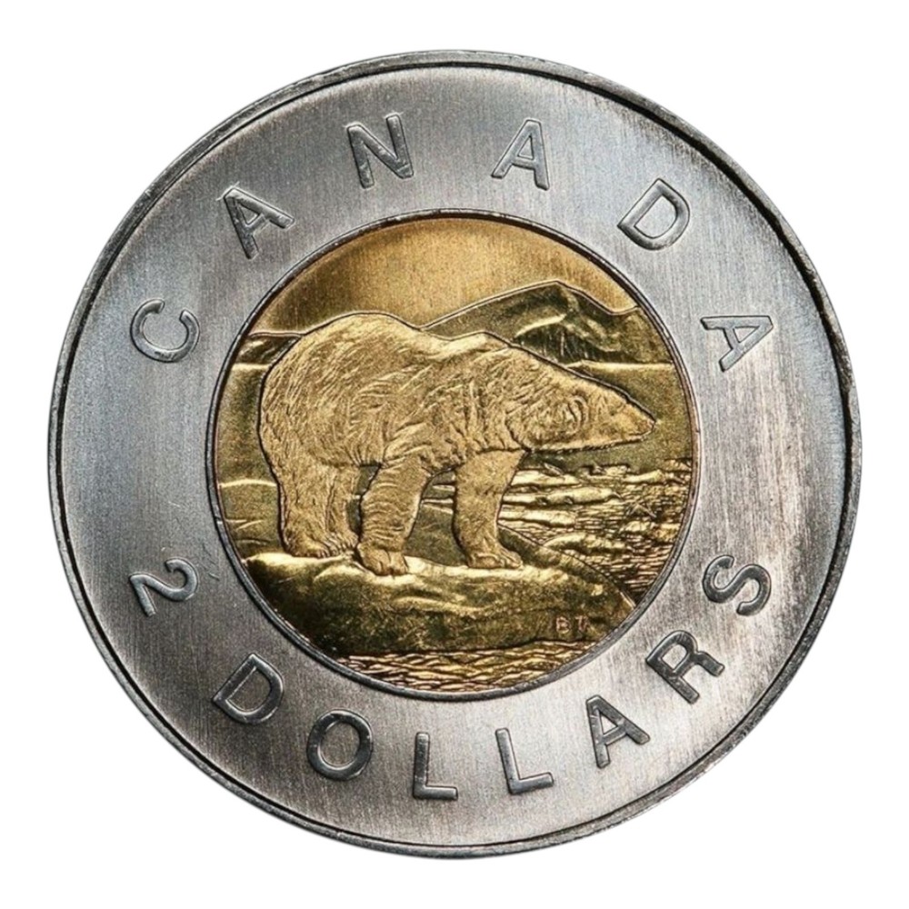 Canada 2006 BU UNC Uncirculated Toonie!!