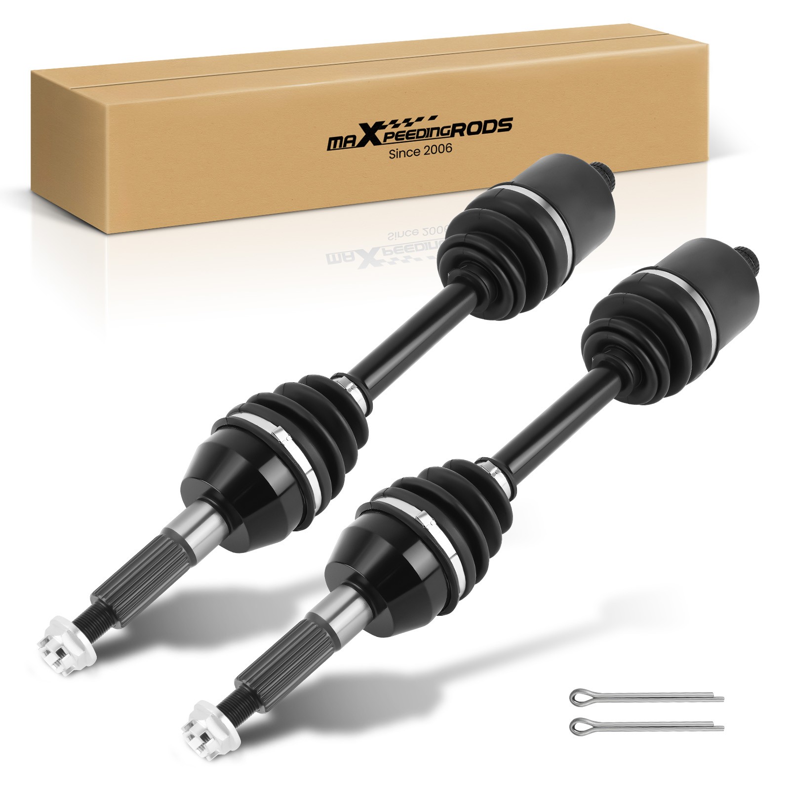 Pair Rear Left Right CV Joint Axle For Polaris Sportsman 450 HO 570 EPS 2016-20