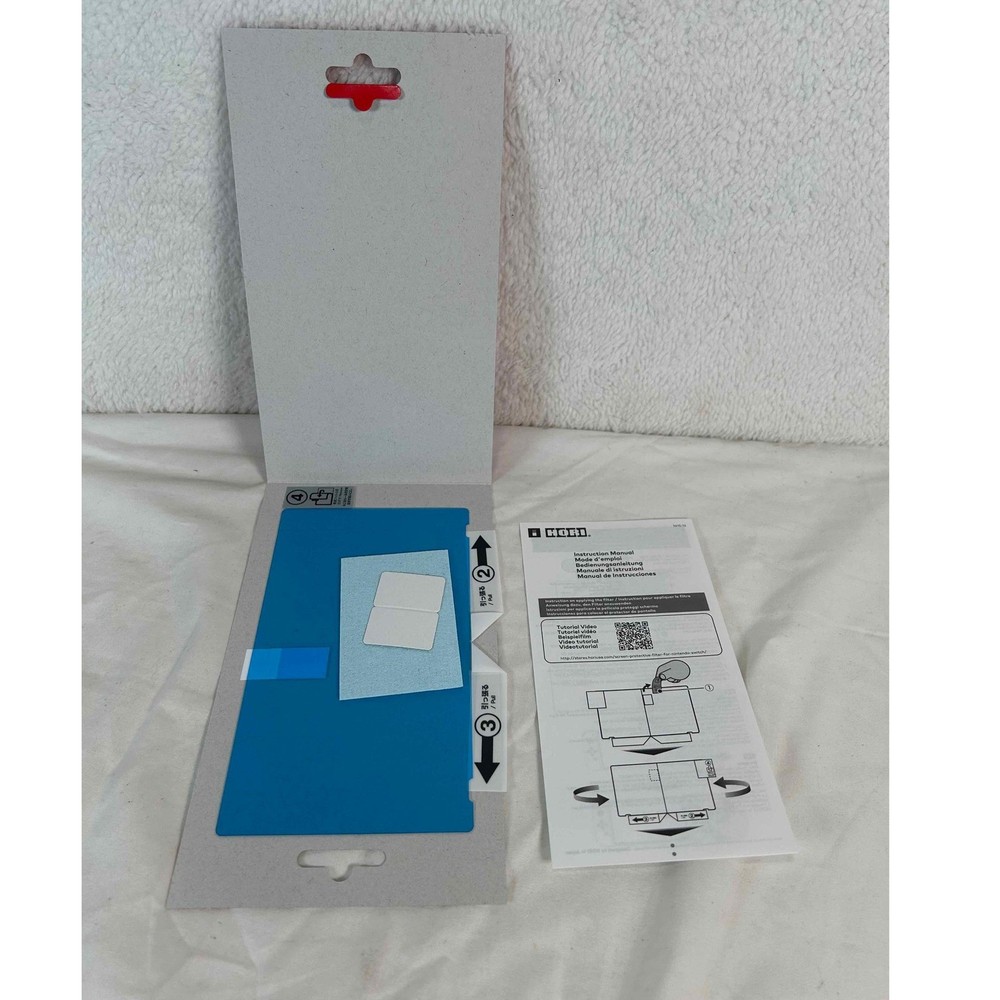 Hori Nintendo Switch Screen Protective Filter Easy Application