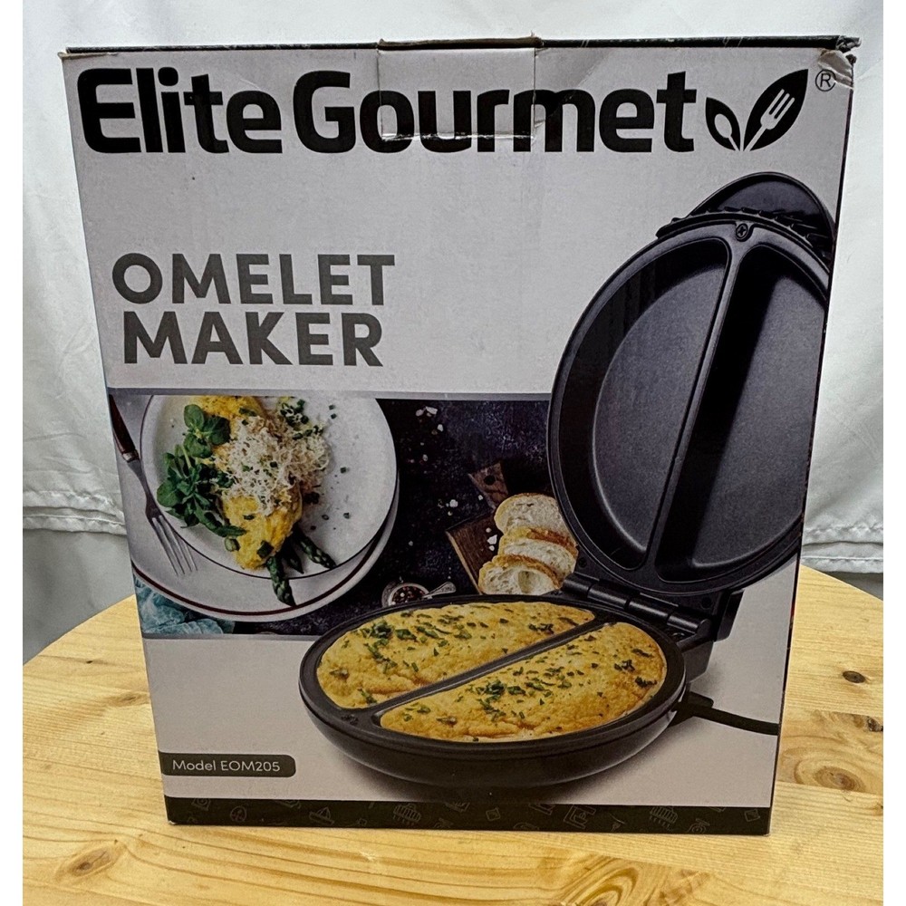 Elite Gourmet EOM205 Non-Stick Omelet Maker