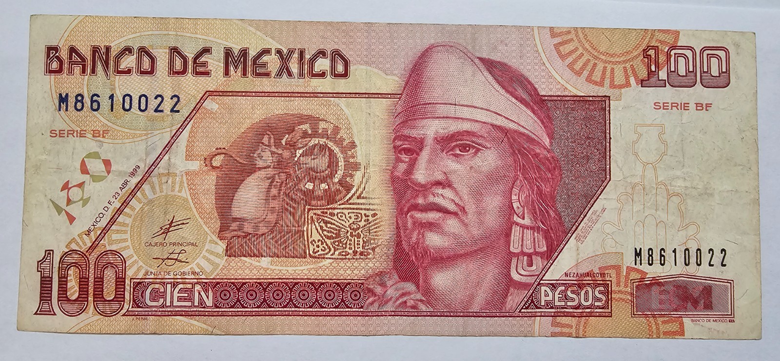 LOT OF 11 MIX BANKNOTE MEXICO 1998,1999,2018,2019,2021,2022.