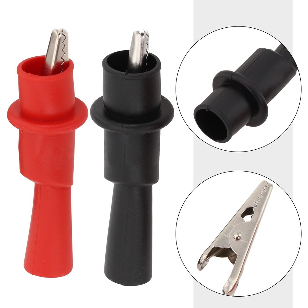 Multimeter Probe Clips Insulation PVC for Various For Electrical Tests