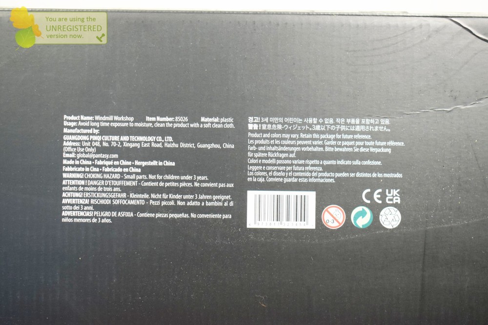 Pantasy Steampunk Windmill Workshop Buildable Brick Block Set 85026