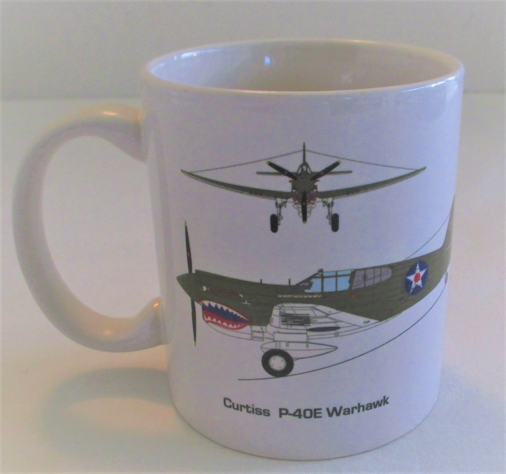 Curtis P- 40E Warhawk Mug