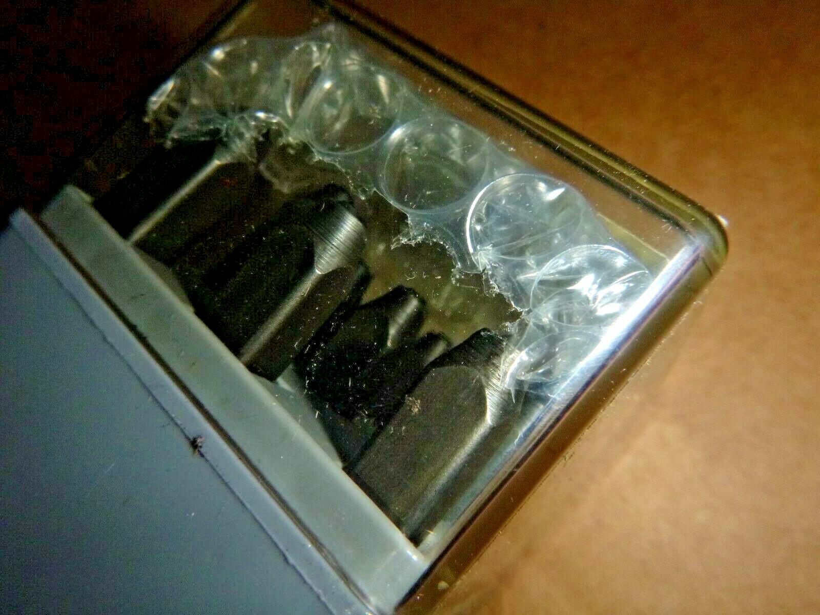 NEW Hanson Tools USA 21360 9-Piece Heavy Duty 1/8" Numbers 0 - 9 Steel Stamp Set