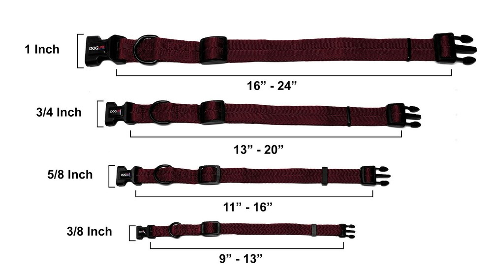 Nylon Pet Dog Collar Custom Embroidery Adjustable Quick Release Durable