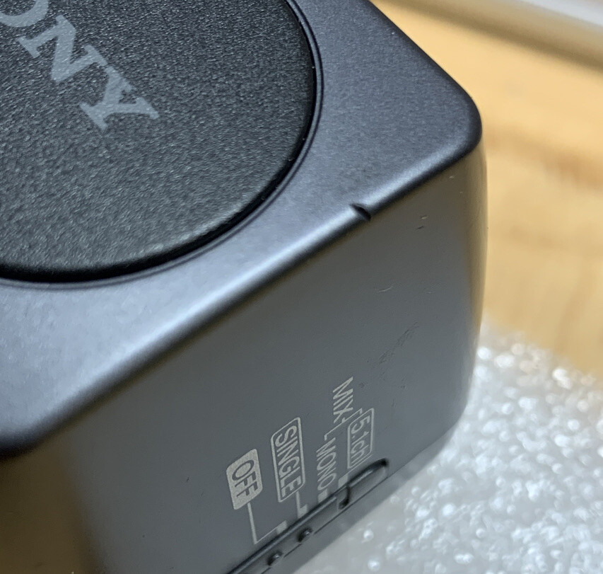 Sony ECM-HW2(R) Condenser Wireless Consumer Microphone Please Read Description