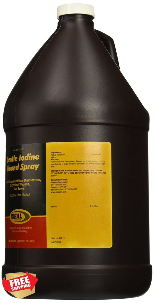 neogen 79215 Gallon 1% Iodine Solution