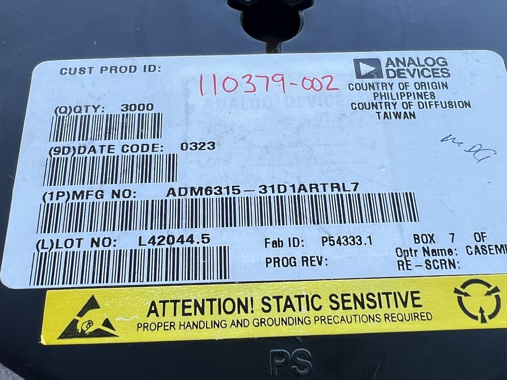 ADM6315-31D1ARTRL7 (20 PCs) ANALOG DEVICES