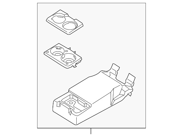 Genuine Ford Armrest Assembly HS7Z-5467112-BB