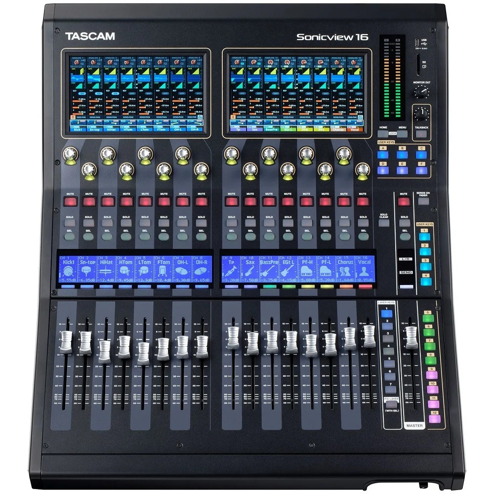 Tascam SONICVIEW-16XP-RST-2 Multi-track Recording/Live Console