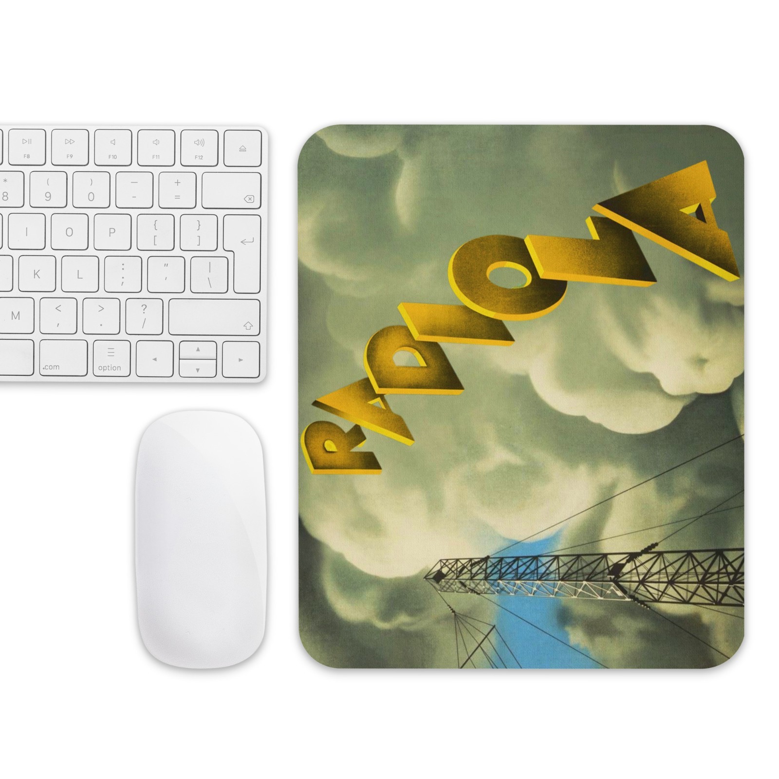 Radiola Art Deco - Mouse Pad NEW 9.5" x 7.75"