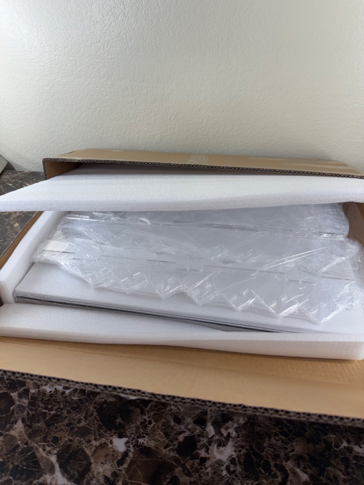 Acrylic standing display case fits 63 cars ( fits 1:64 Hot Wheels , Matchbox)