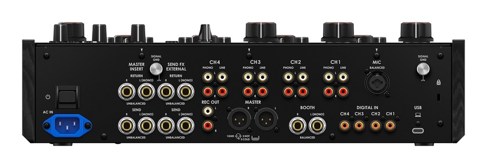 AlphaTheta euphonia Professional Rotary Mixer 4ch