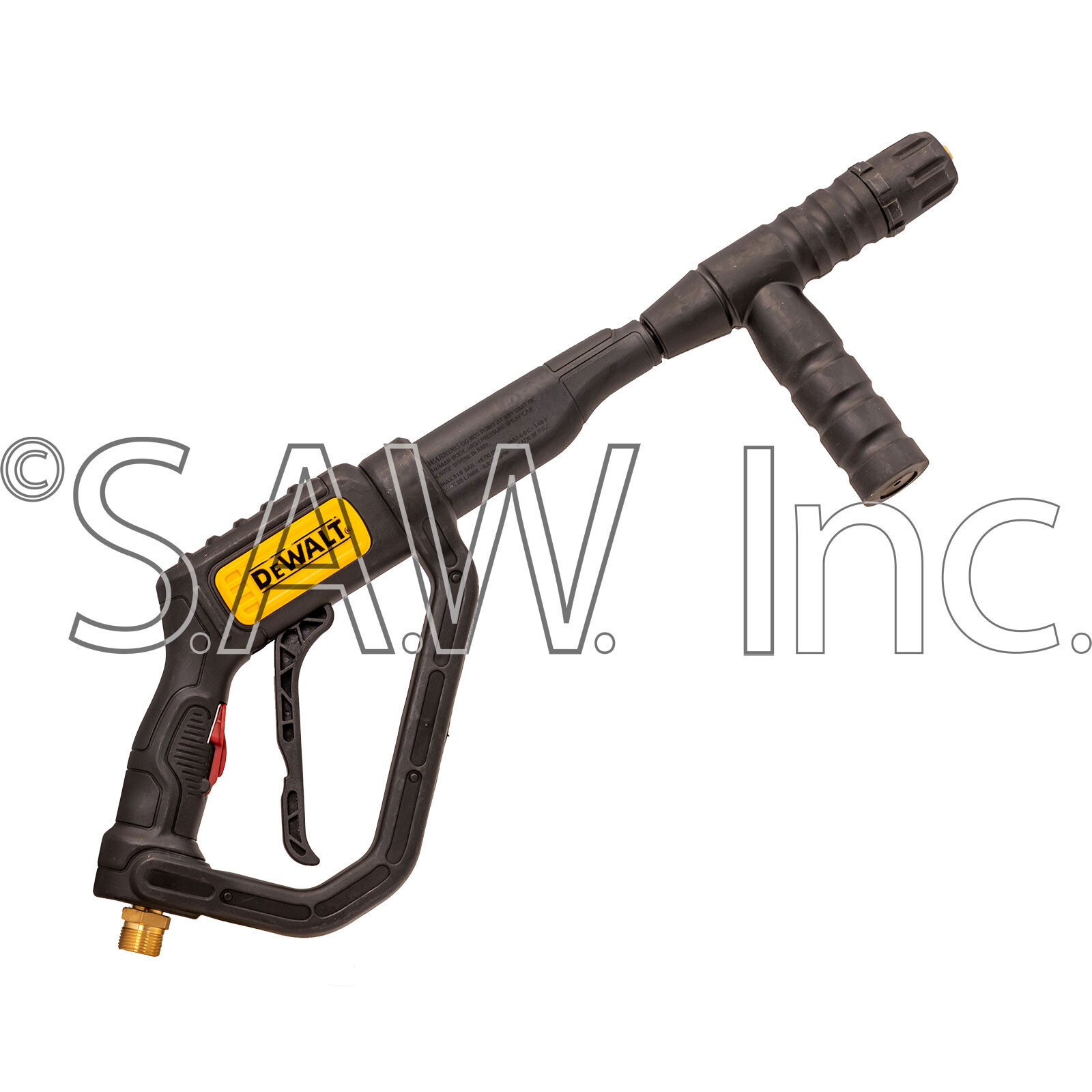 7114313DEW DeWalt Genuine OEM Pressure Washer Trigger Gun 22MM Hose Connection