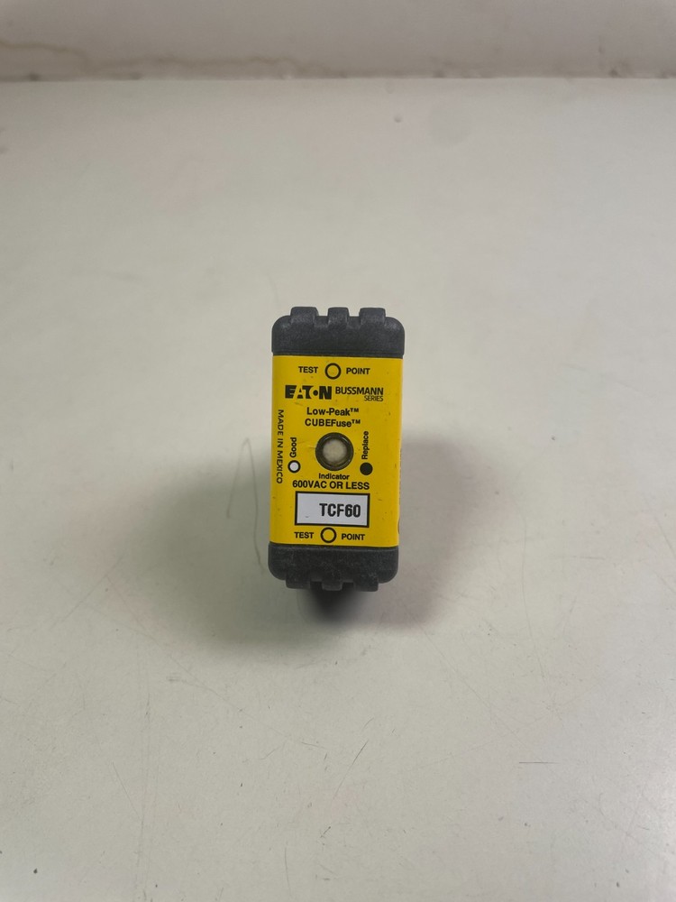 Bussmann TCF60 Low-Peak Cube Fuse Surplus