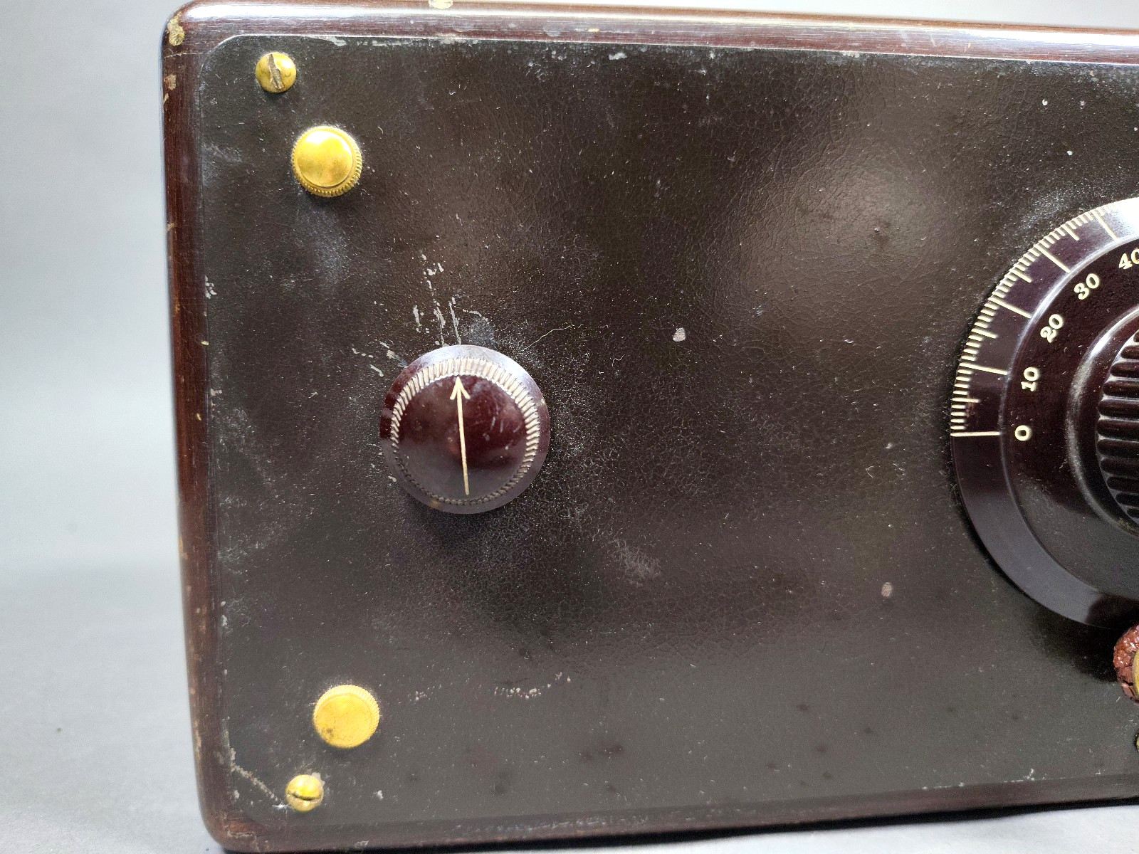 Atwater-Kent Model 33 Antique Vintage Tube & Bakelite Radio AC Receiver AS-IS