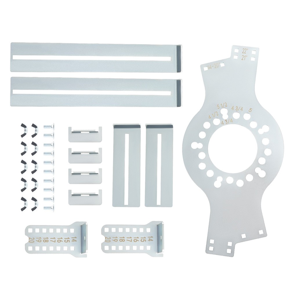 Hub Offset Measuring Tool for 5x100-5x120 Wheel Pattern Fitment Simulator