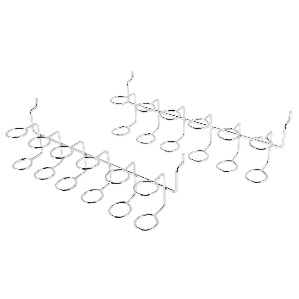 2 Pcs Screwdriver Holder Pegboard Multi-Tool Holder Accessory Pegboard4448