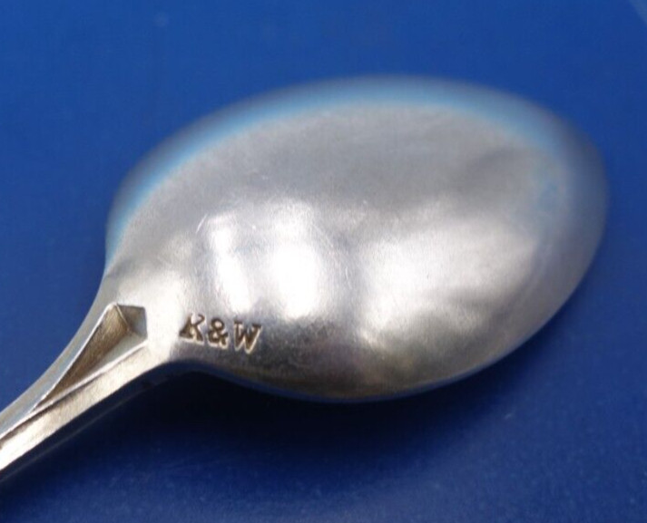 Antique 800 German silver Koln souvenir spoon