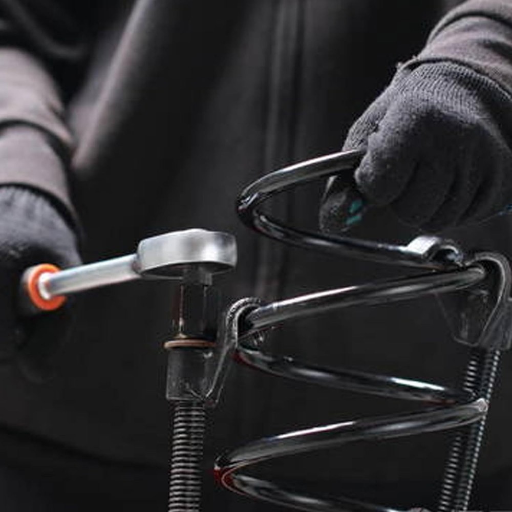 Coil Spring Compressor Tool, Heavy Duty Macpherson Strut Compressor...