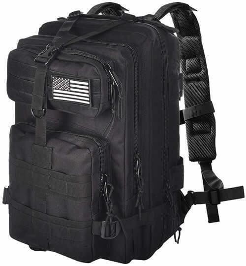 Evatac New Sealed! Gear for Tactical Minds Assault Backpack Black Go Bag