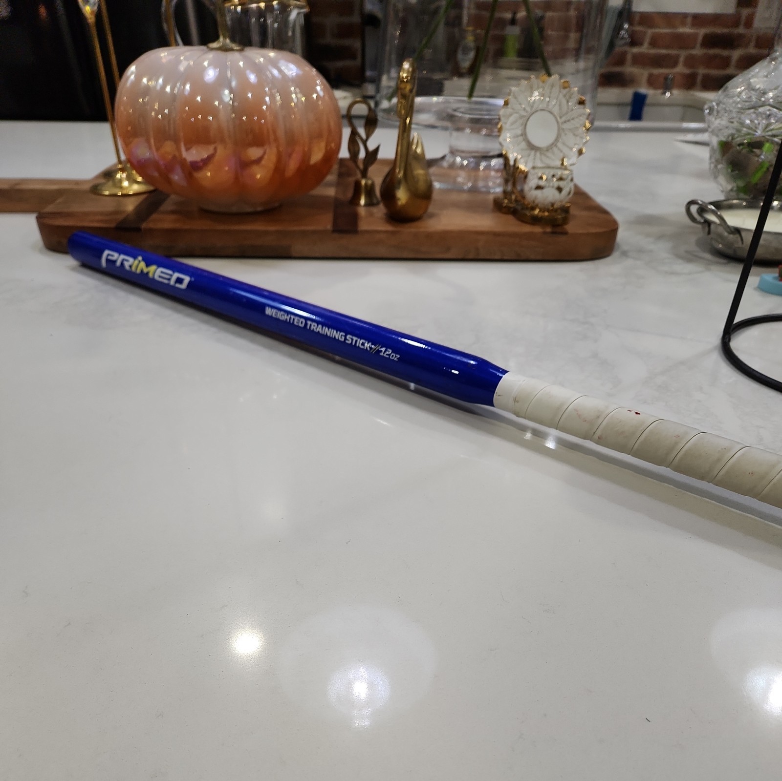 PRIMED Weighted Training Stick Bat 30" In. 12 Oz Baseball Softball Swing Trainer