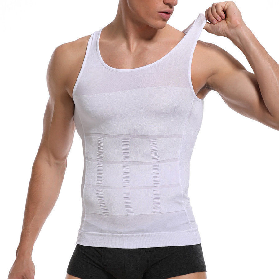 Men Gynecomastia Compression Shaper Slimming Vest Compression Tank Top Underhirt