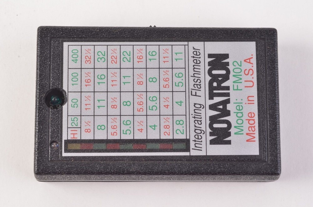 Novatron FM02 Integrating Flashmeter w/Fitted case, flash meter, nice!