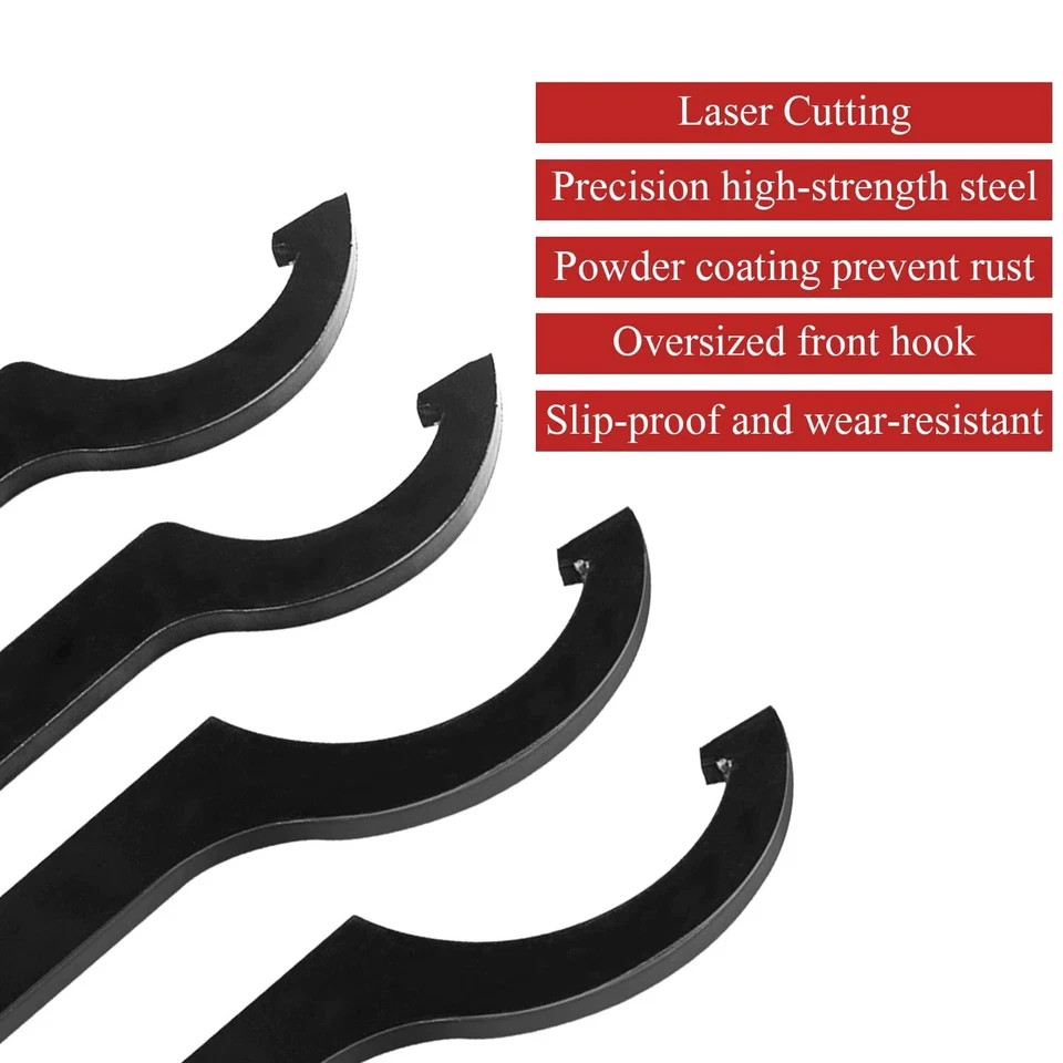 Coilover Adjustment Tool Compatible for Coilovers - K Sport, Skunk 2, Black