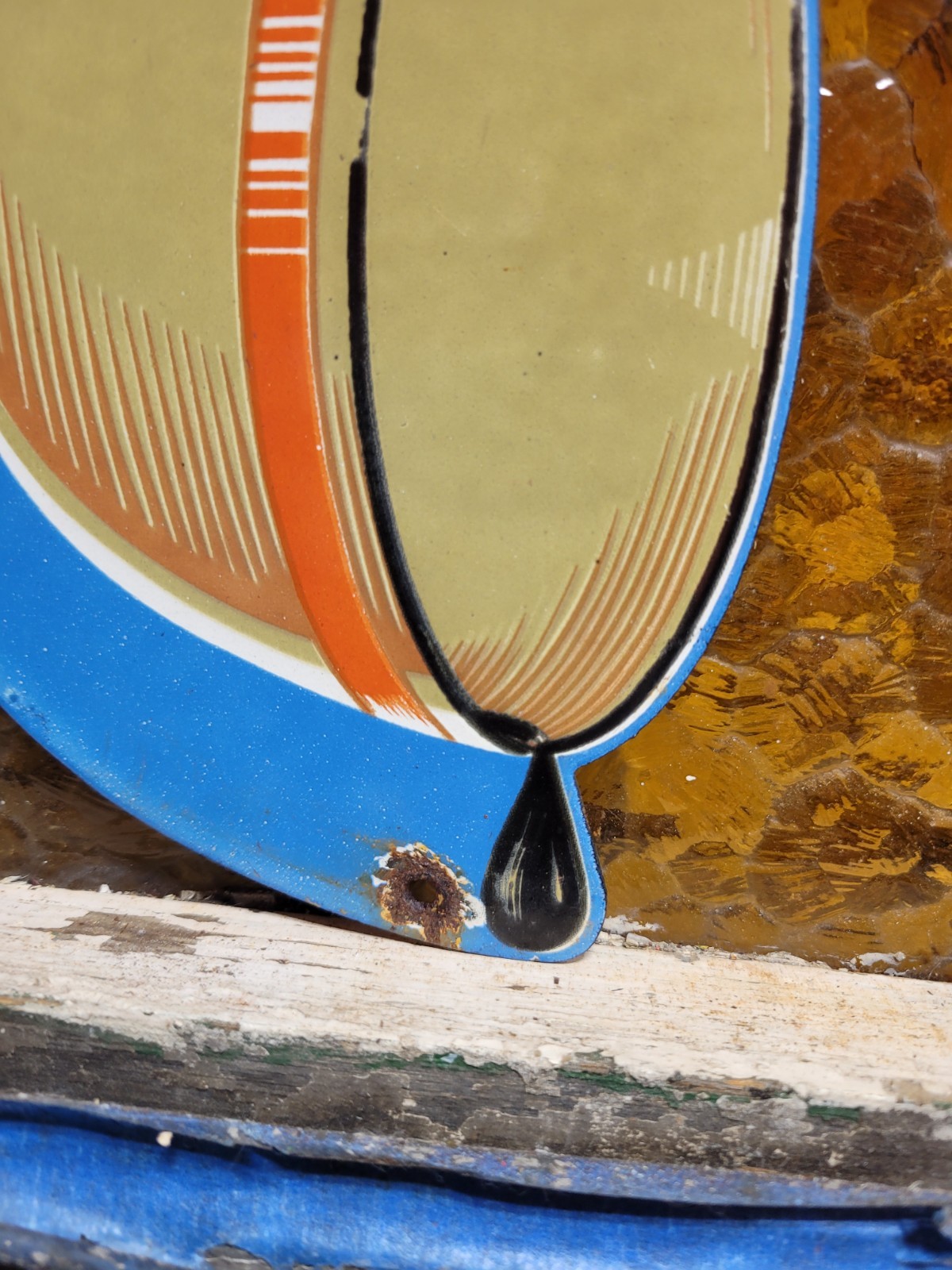 VINTAGE MAXWELL HOUSE PORCELAIN SIGN OLD HOT COFFEE TEA CAFE RESTAURANT BEVERAGE