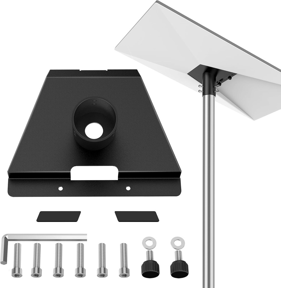Starlink Gen 3 Pipe Adapter, Adjustable Pole Mount Adapter Mounting Kit