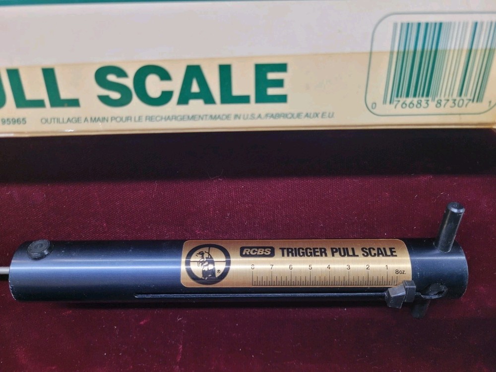 RCBS Premium Trigger Pull Scale. NEW! #87307