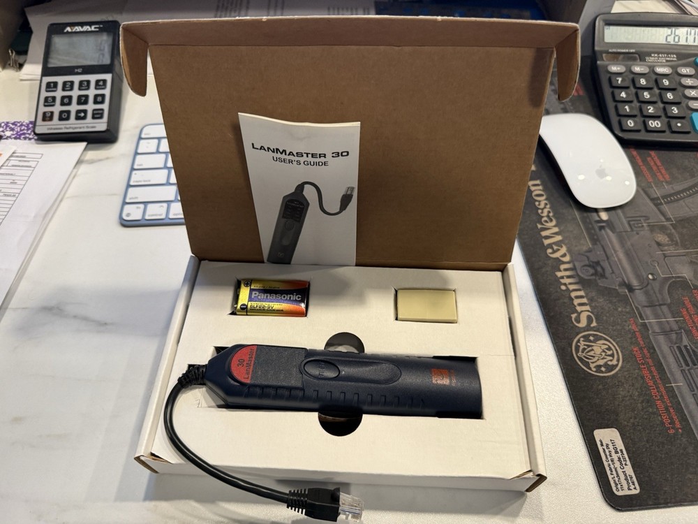 Psiber Lanmaster 30 lm30 Network Outlet ID Tool