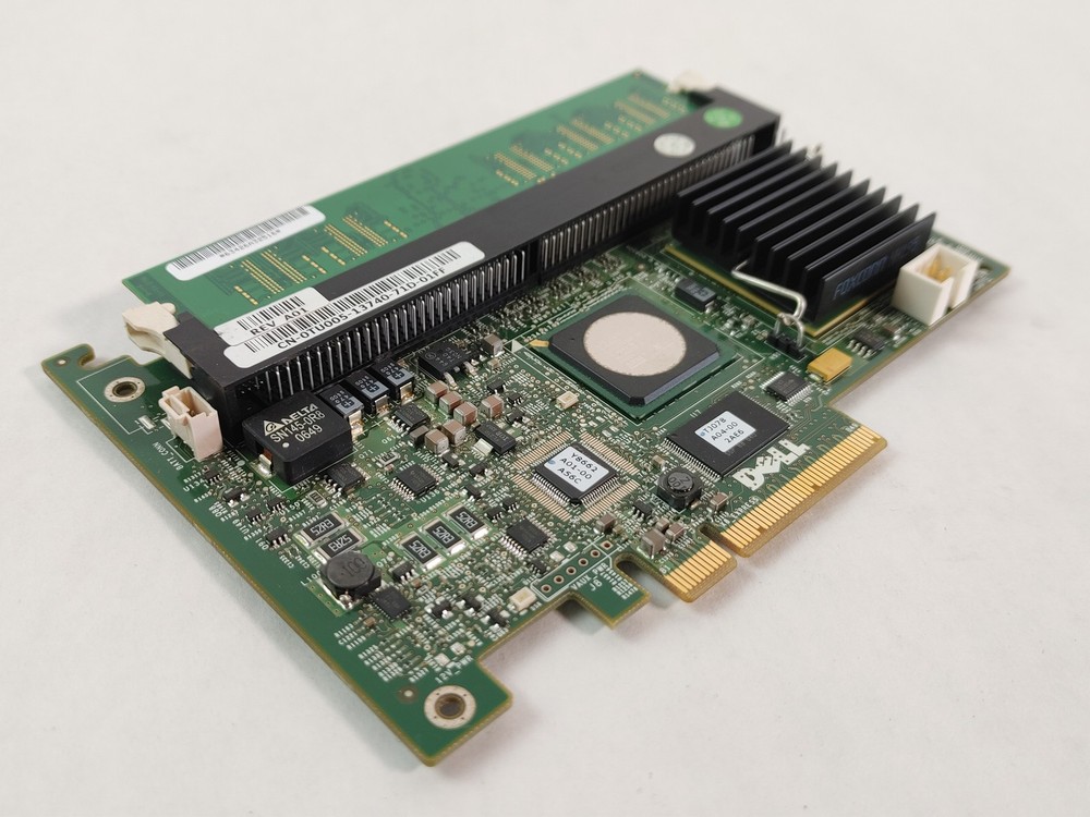 Dell PowerEdge PERC 5i TU005 PCI Express x8 SAS RAID Controller Card