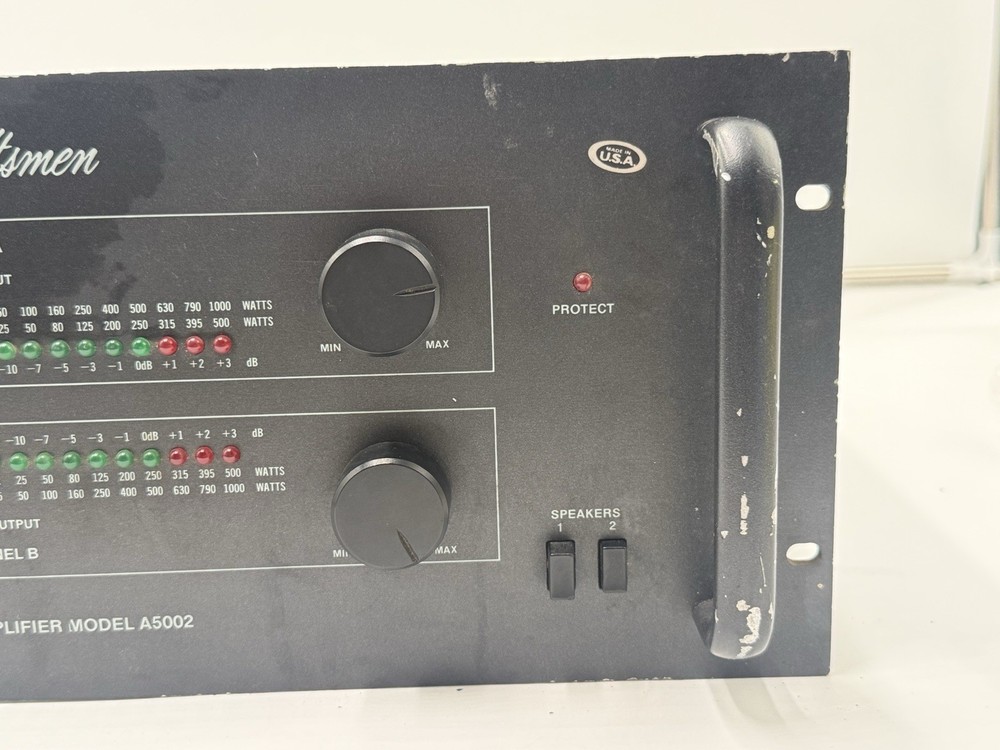 Soundcraftsmen A5002 power amp -read description-