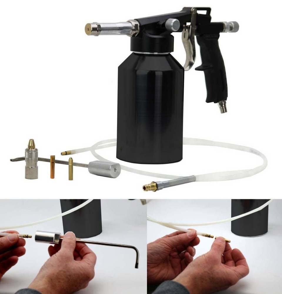 Undercoating Spray Gun with Wand Kit Rust Proofing and Undercoating Vehicles