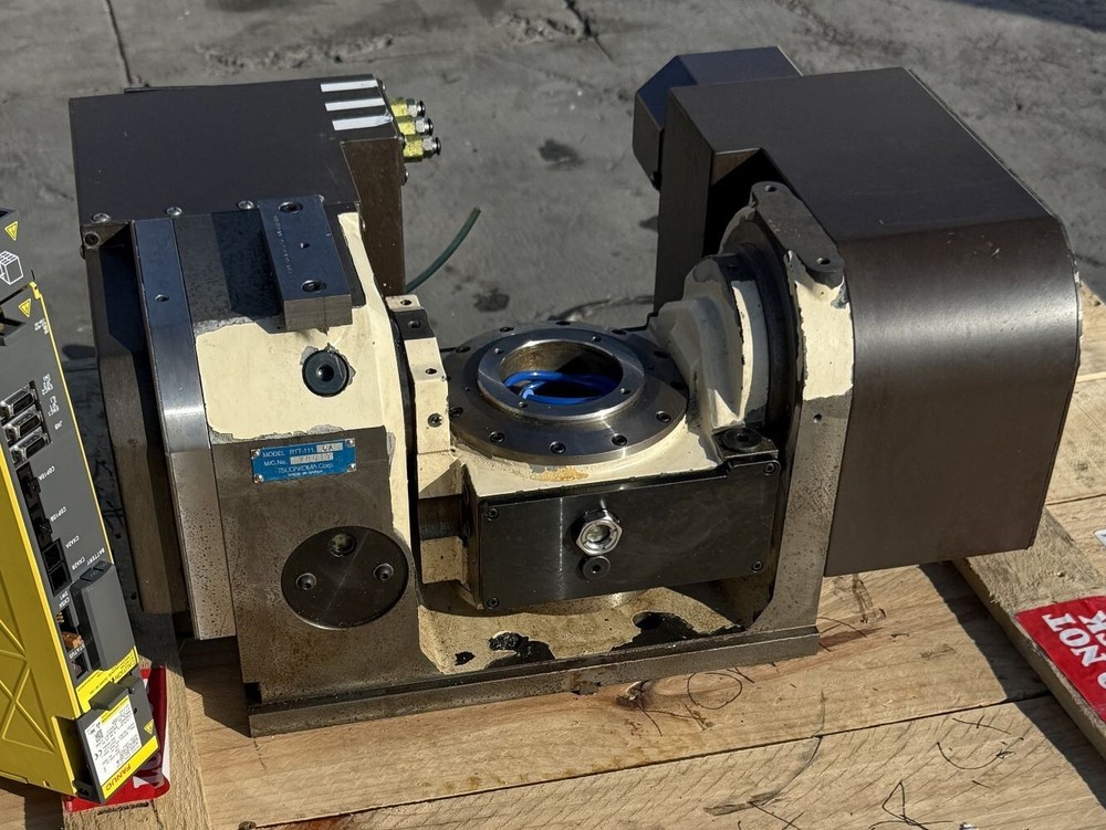 Tsudakoma RTT-111 CA CNC Tilting Rotary Table for 5 Axis Machining, 2017