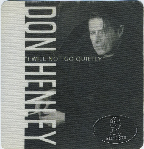 DON HENLEY 1989 TOUR Backstage Pass THE EAGLES