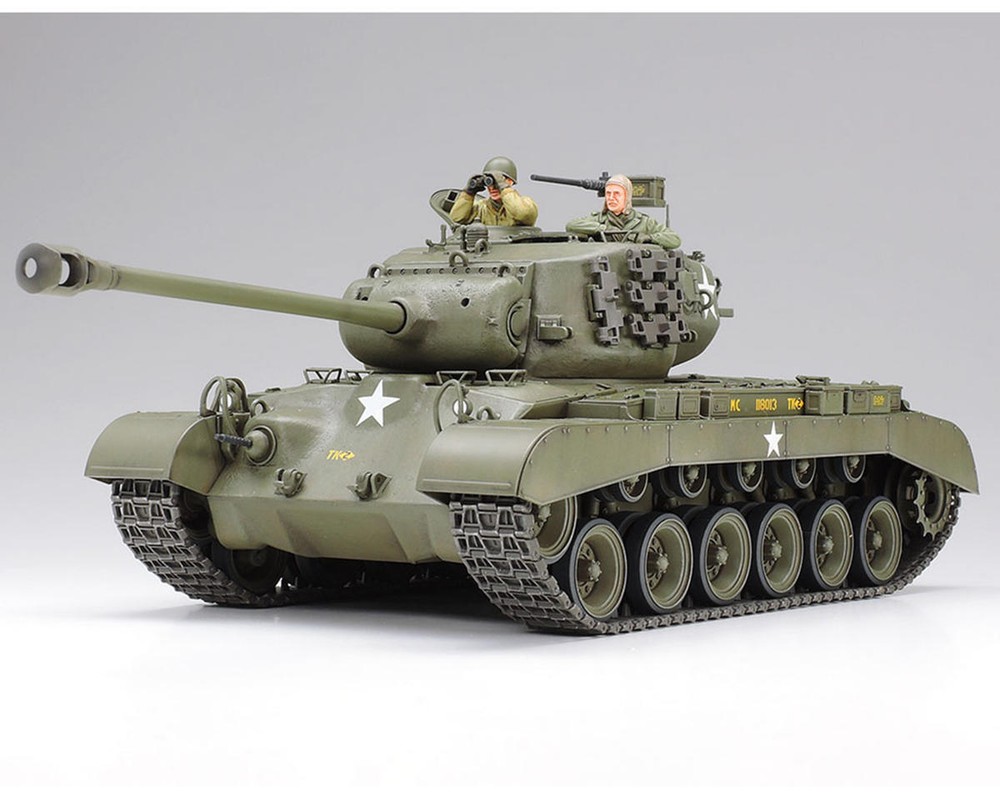 Tamiya 1/35 US Medium M26 Pershing Tank Plastic Model Kit [TAM35254]