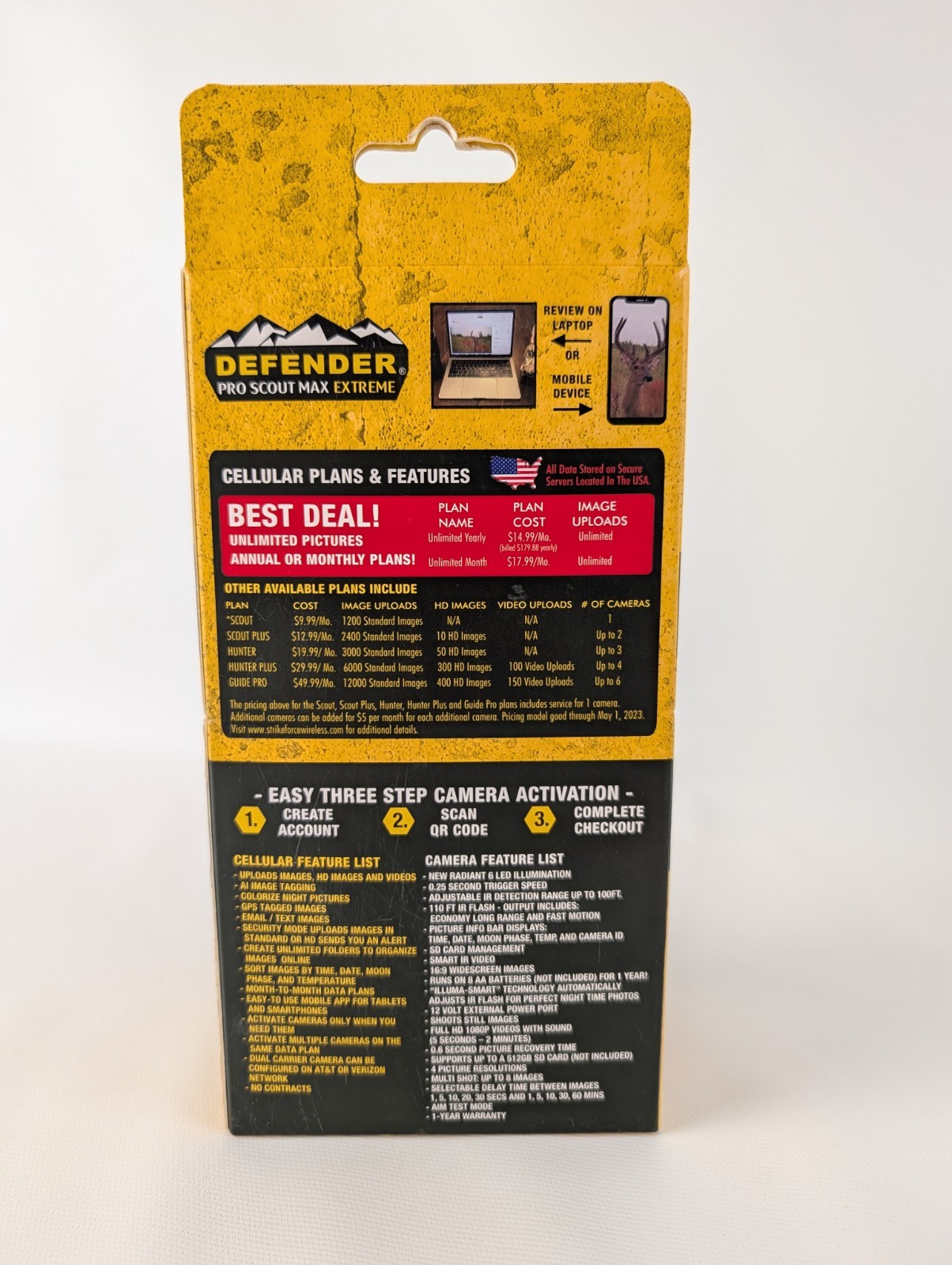 Browning Pro Scout Max Extreme HD Cellular Trail Camera Hunting Camo New