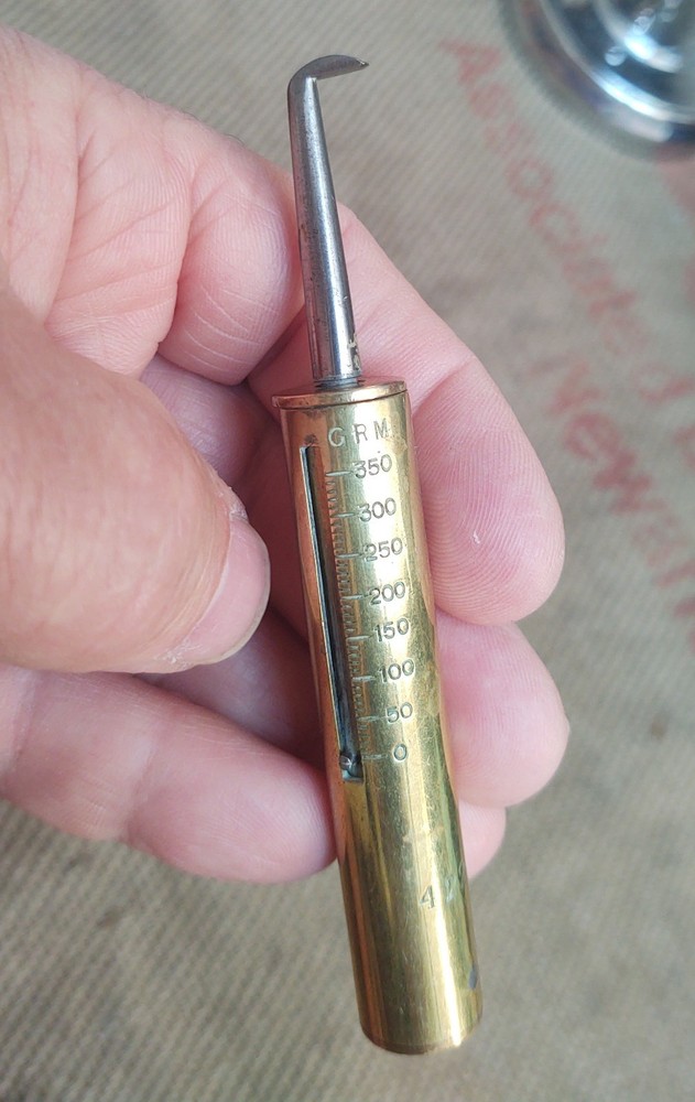 Rare WW1 Trigger Gun Balance Scale