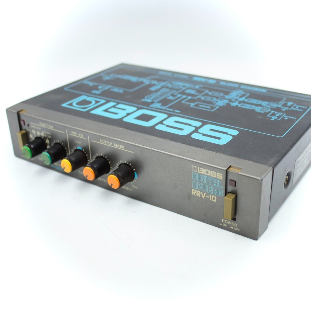 BOSS RRV-10 Digital Reverb Micro Rack Series MIJ Guitar Effect Processor