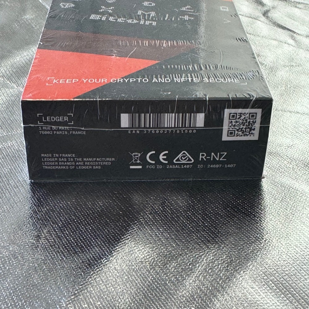 Ledger Nano X Crypto Hardware Wallet Bluetooth Secure Bitcoin New Sealed 🔥