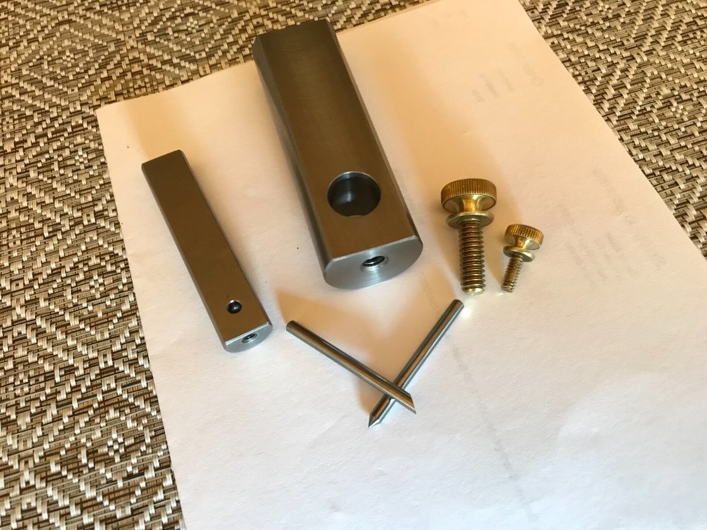 Knife Maker's Edge Line Scriber, Edge Scribe, 2X72 Knife Maker's Center Scribe