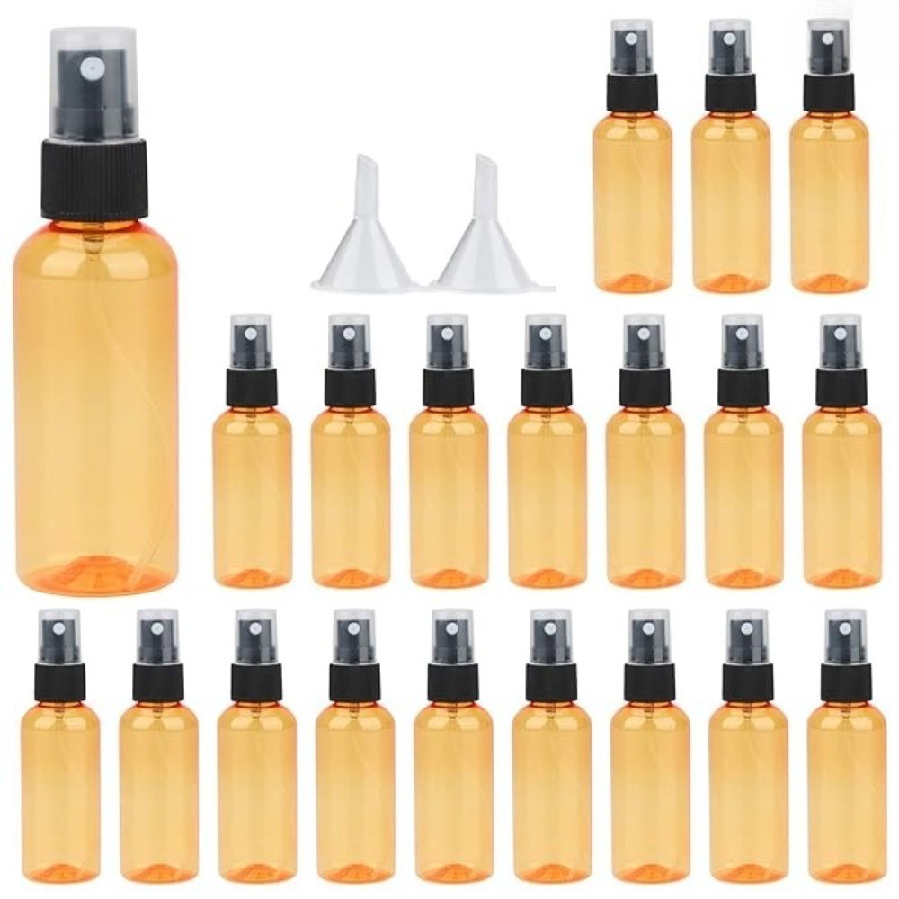 20 Pack Empty 80ml/3oz BPA-Free Mist Spray Bottles with Atomizer Pumps