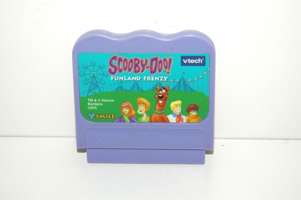 Vintage Vtech V Smile Game Cartridge Scooby UNTESTED