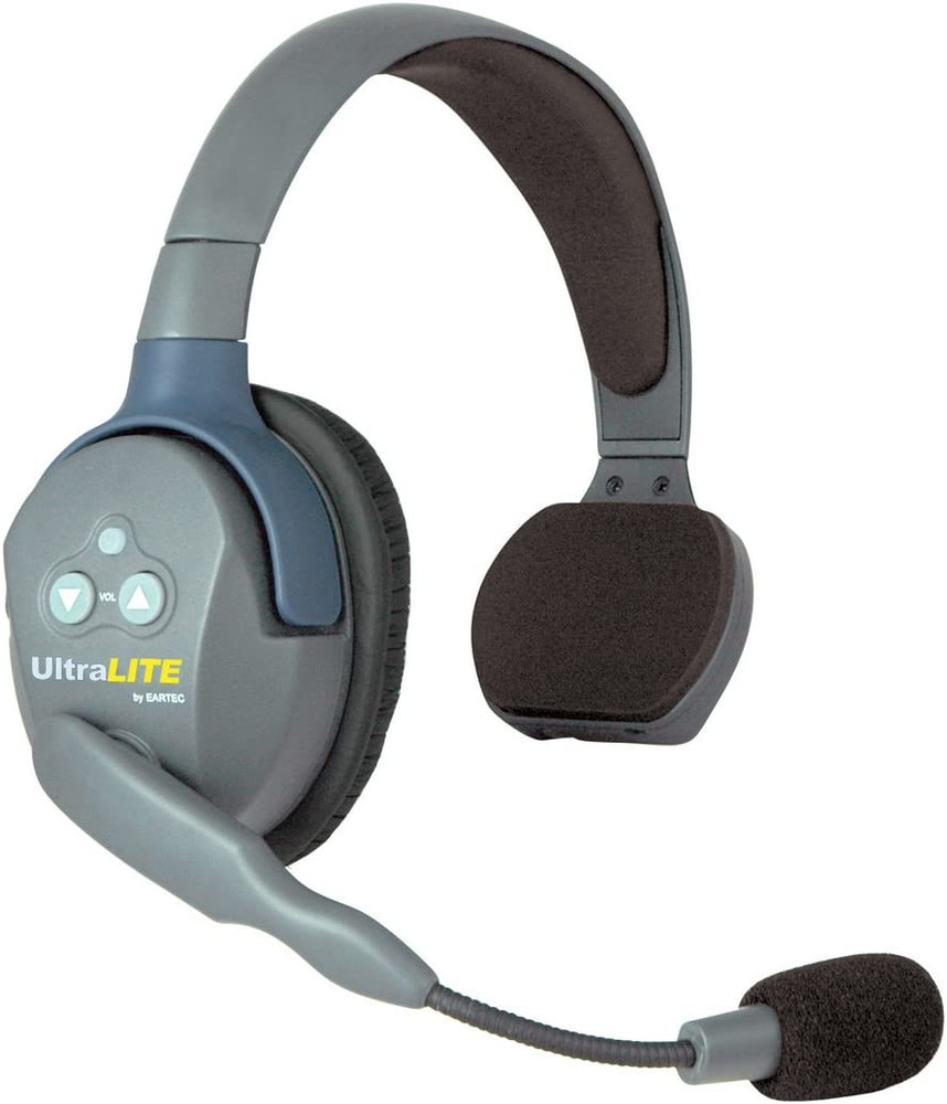 UL2S Ultralite 2-Person System, Includes Single-Ear Master Headset and Single-Ea