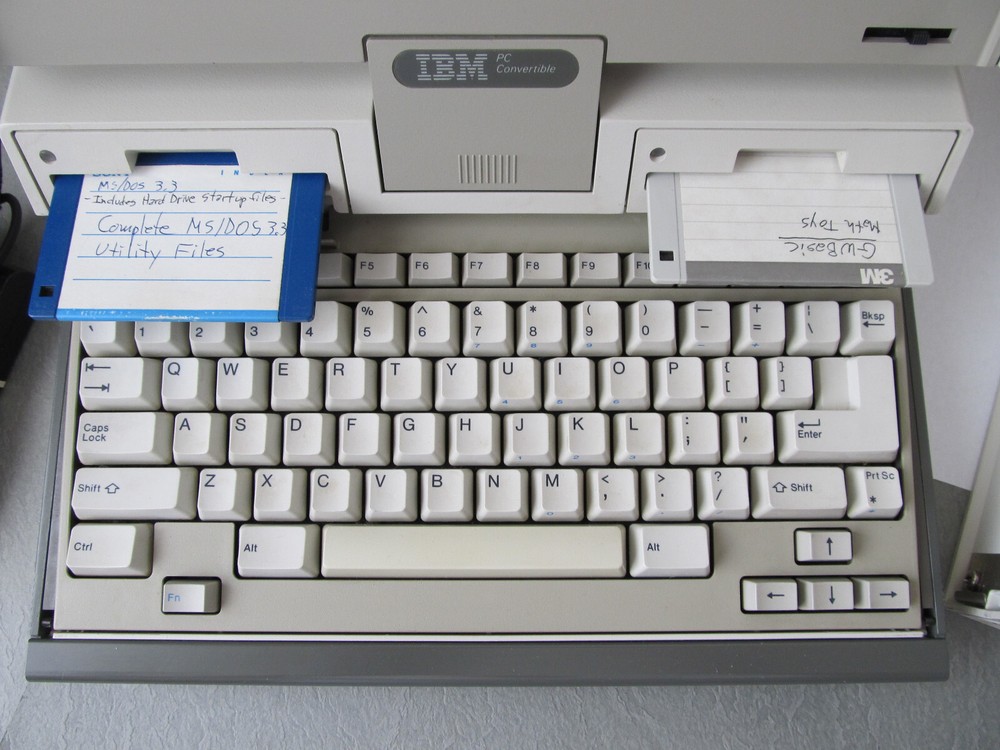 Vintage IBM 5140 PC Convertible Portable Computer w/Modules ***Pls Read