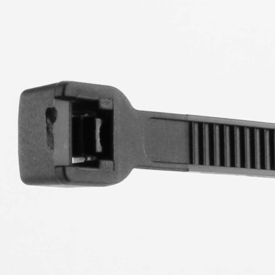1000 Pack Construct Pro 14” Cold Weather Self-Locking Nylon Cable Ties Black Zip